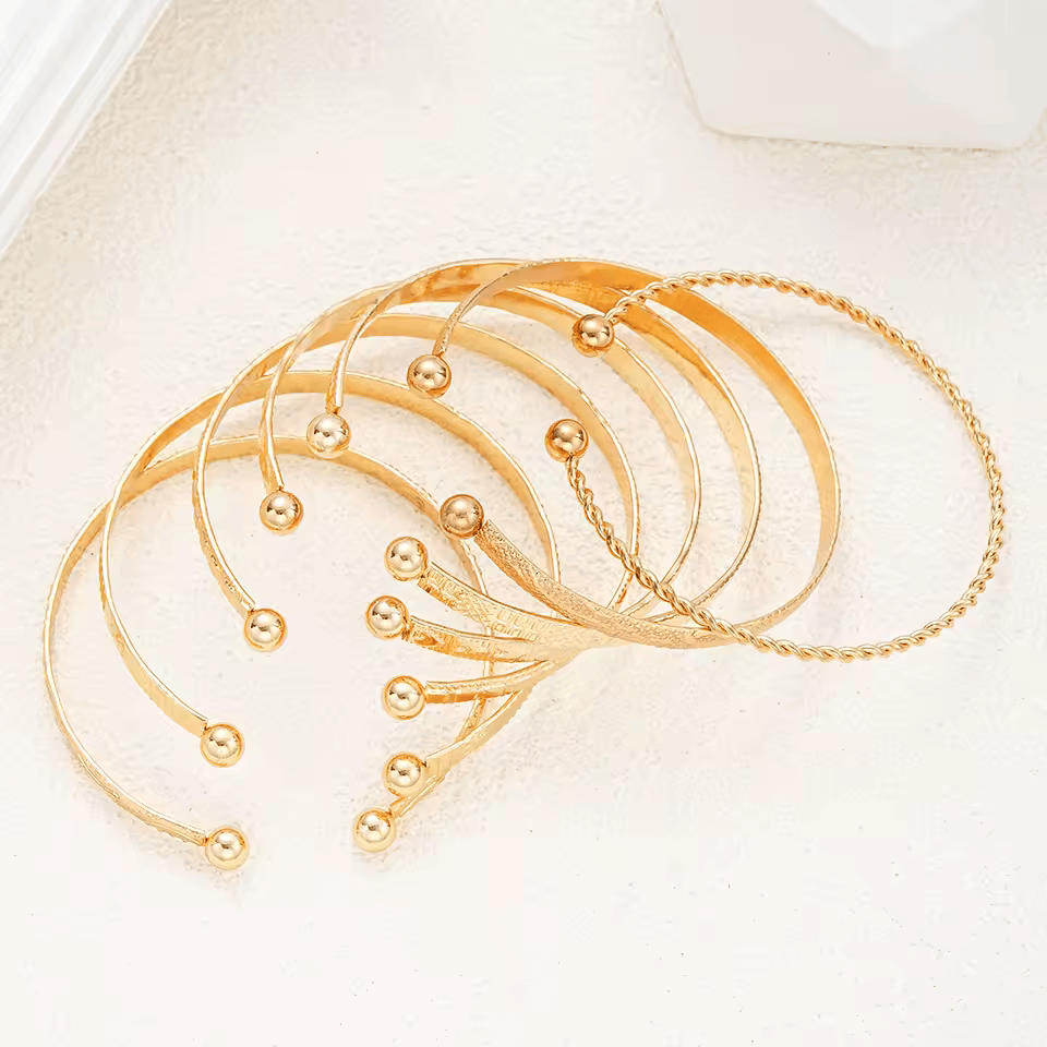 Golden Hour Bangle Set